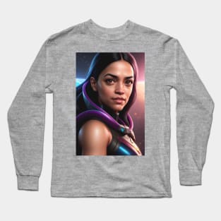 THE SQUAD-AOC 5 Long Sleeve T-Shirt